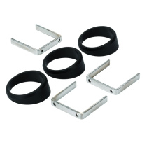 Vinklade Ringar 3st/kit Svart Autometer